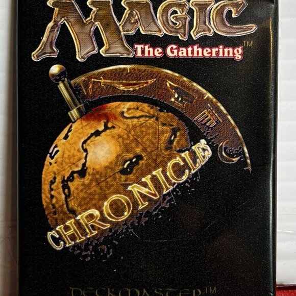 1x  “Chronicles” Magic Booster Pack Factory Sealed MTG Seattle Cards 1995 Nrmt! - Picture 1 of 2